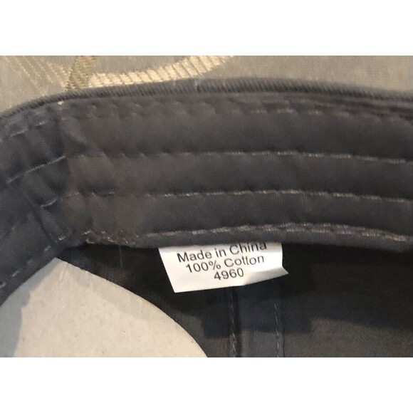 Bass Pro Shops Club Hat Gray Adjustable Strapback Cap Fishing Outdoors OSFM - Picture 7 of 8